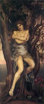 Dryads par Evelyn de Morgan (Londres, 1855-1919).